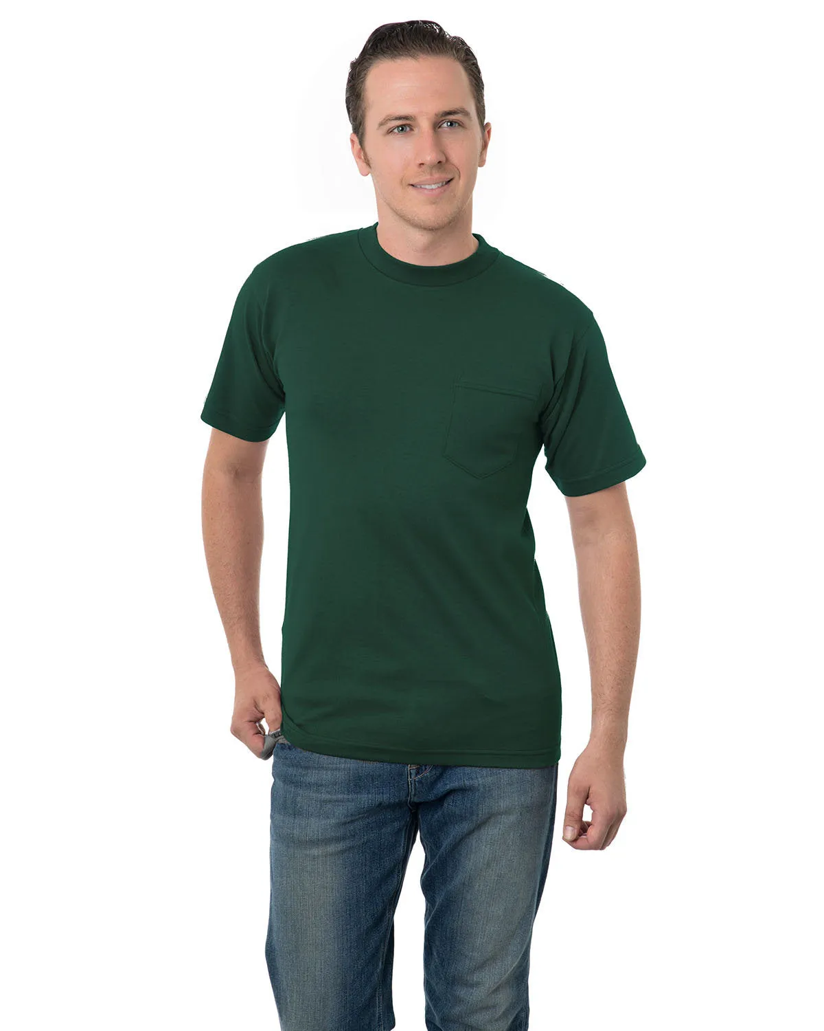 Bayside Unisex Union-Made 6.1 oz. Cotton Pocket T-Shirt