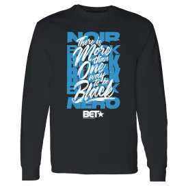BET More Than One Way Adult Long Sleeve T-Shirt