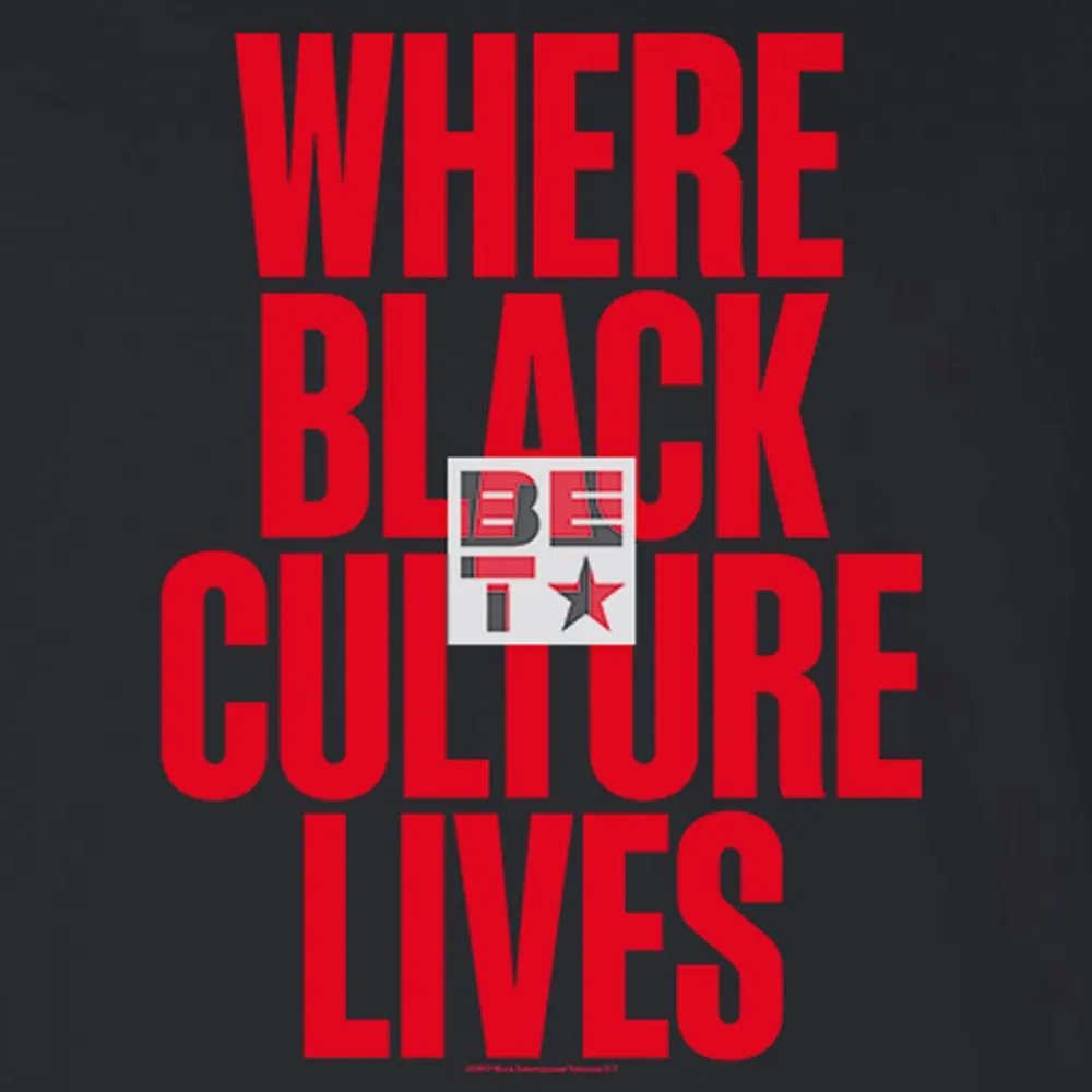 BET Where Black Culture Lives Adult Premium Long Sleeve T-Shirt
