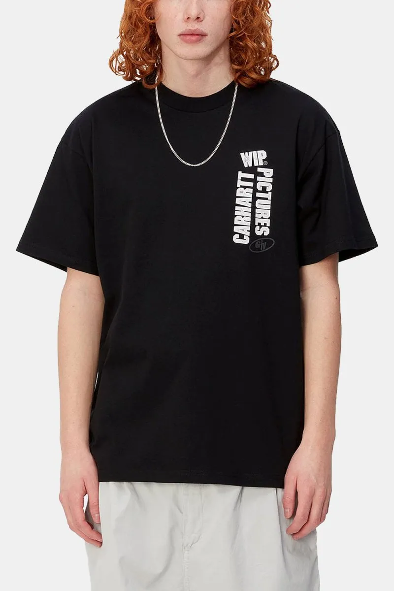 Carhartt WIP Short Sleeve Pictures T-Shirt (Black)