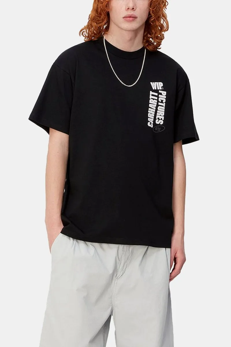 Carhartt WIP Short Sleeve Pictures T-Shirt (Black)