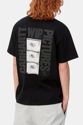 Carhartt WIP Short Sleeve Pictures T-Shirt (Black)