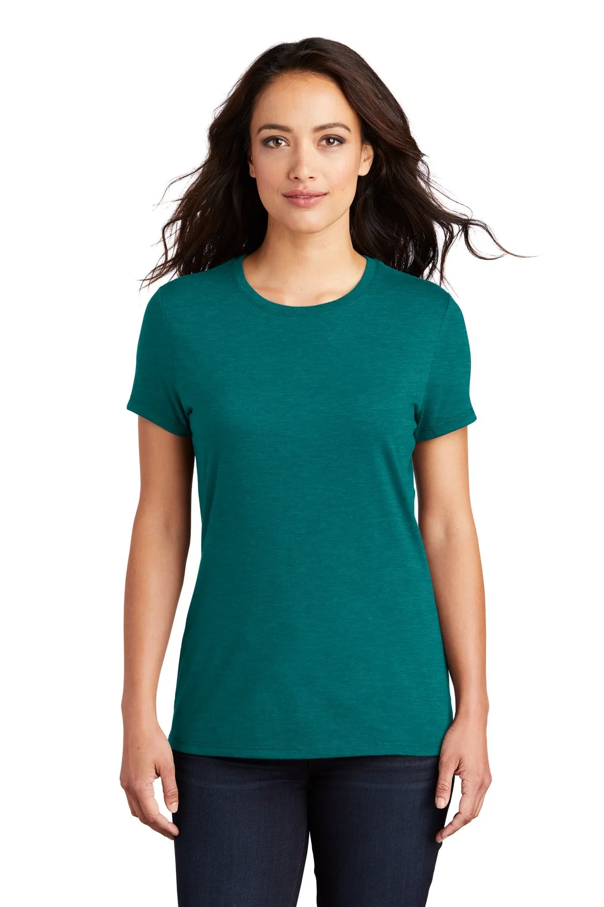 District  Women's Perfect Tri Tee. DM130L 1of2