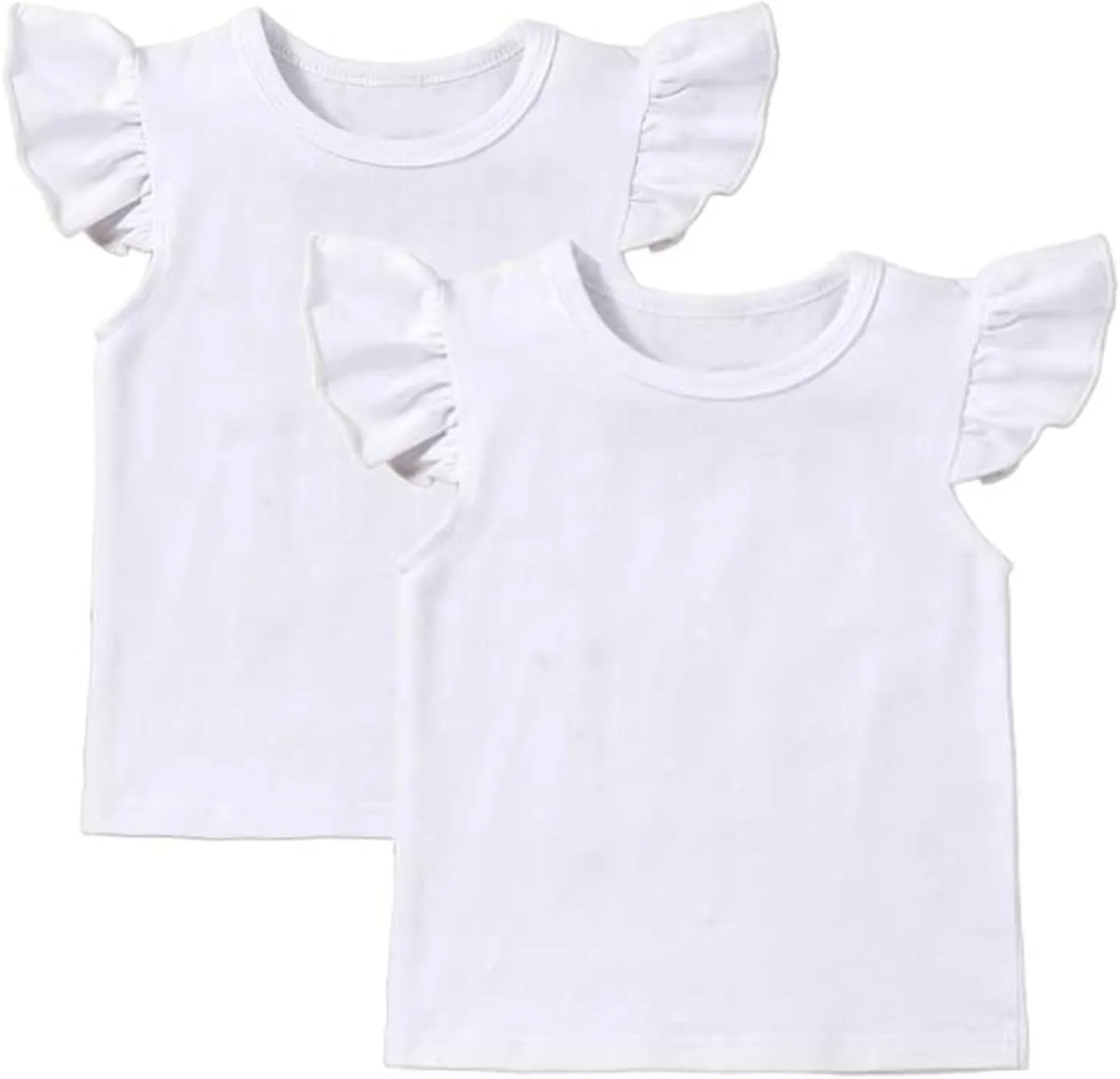 Toddler Kids Baby Girl Outfits Princess Vest Long Sleeve Shirt Top
