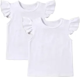 Toddler Kids Baby Girl Outfits Princess Vest Long Sleeve Shirt Top